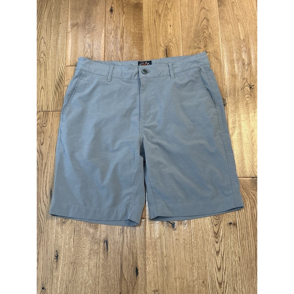 Faherty Men's All Day Shorts Gray  Sz 32  9"